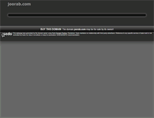 Tablet Screenshot of joorab.com